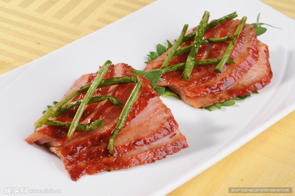 蔥烤豬頸肉