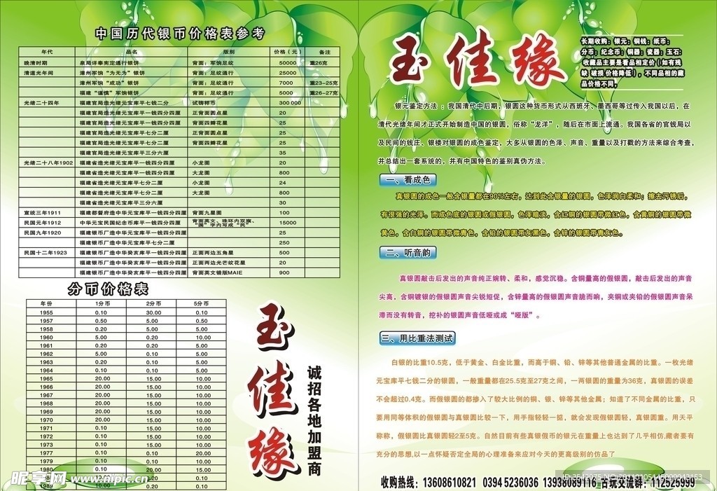 錢幣海報