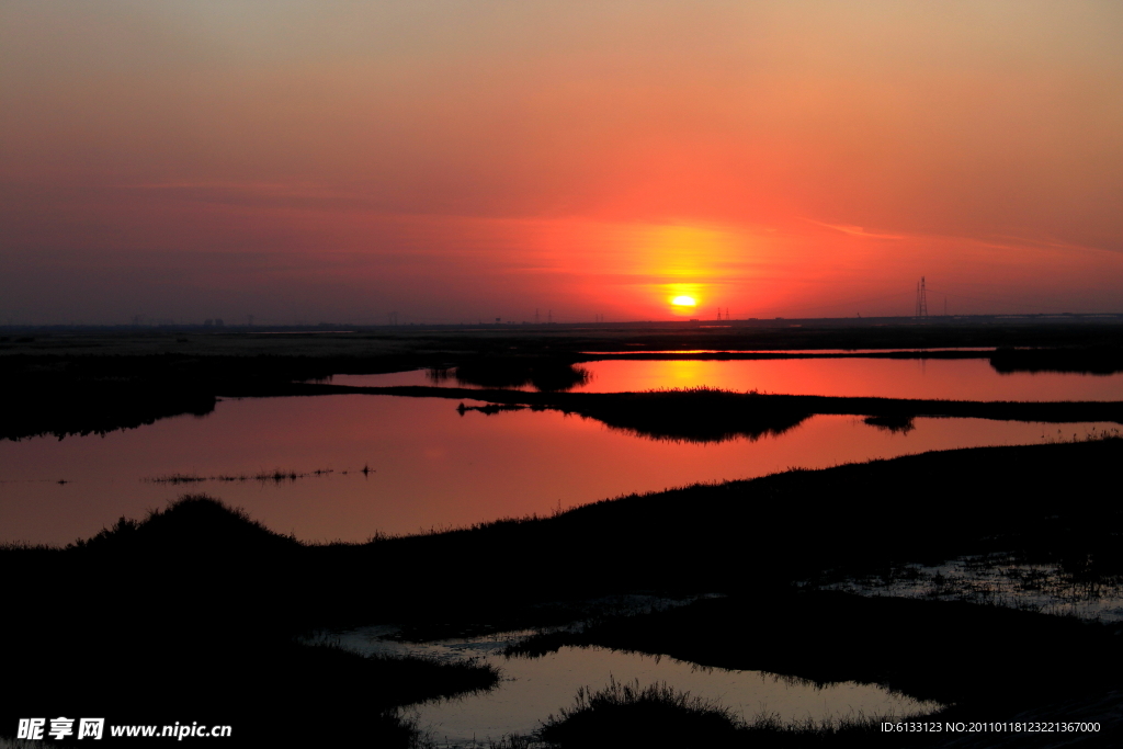 沼澤夕陽