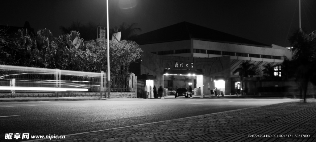 廈門大學夜景