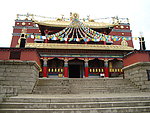 仿古建筑廟會