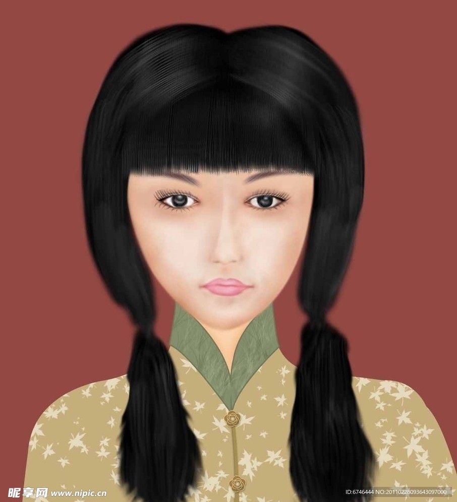 古典美女