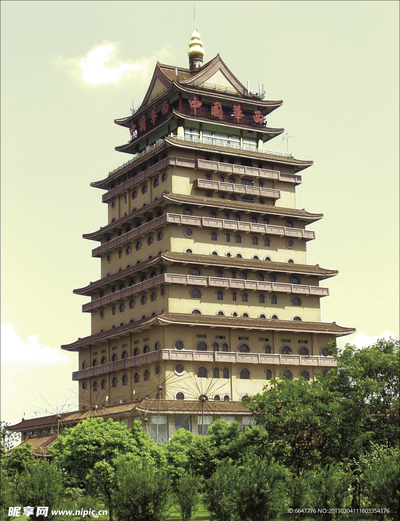 江陰華西村四方塔