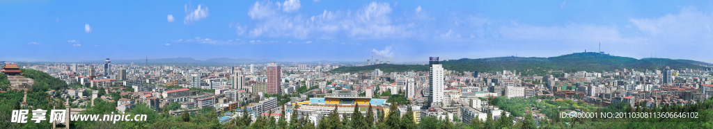 荊門市全景