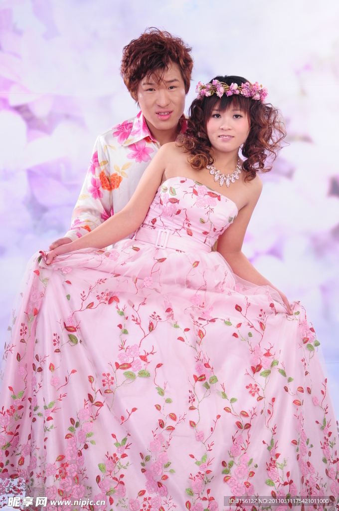 婚紗樣板
