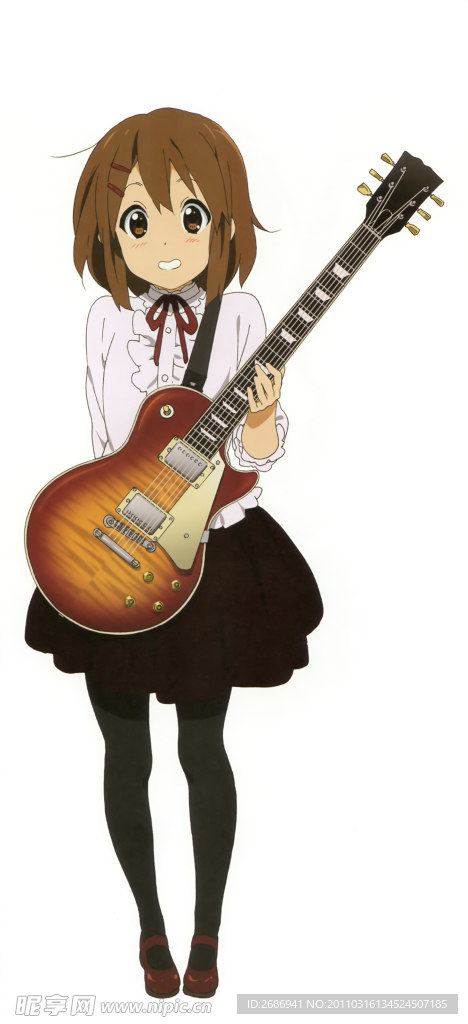 吉他少女 大图