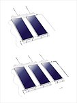 平板太阳能矢量图