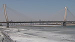 大橋冰河畔湖