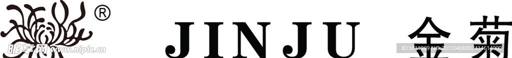 金菊 羊毛衫 矢量 商標(biāo) logo