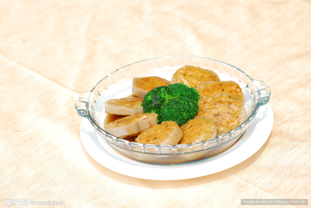 鮑汁釀蓮藕