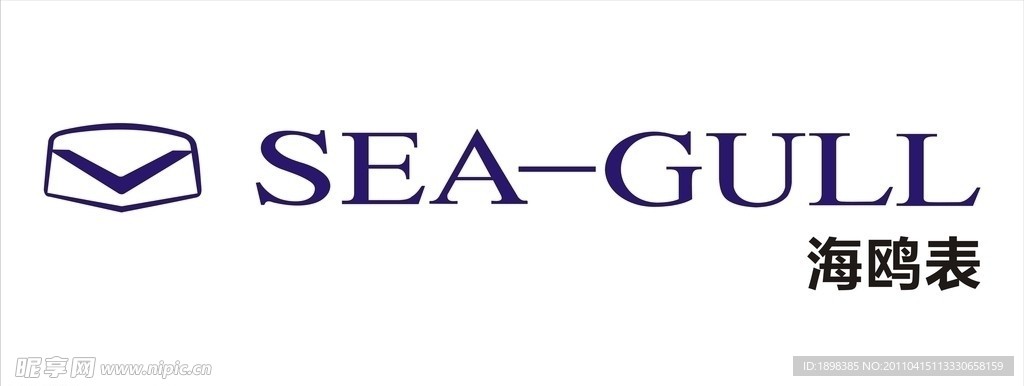 海鸥表sea gull标志
