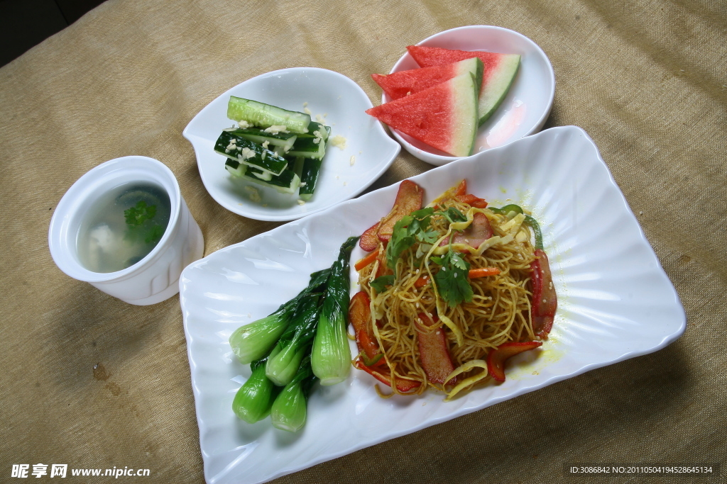 東南亞式套餐新加坡炒米粉