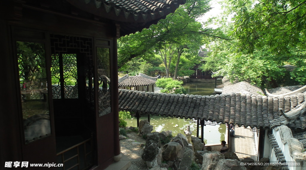 庭院長廊