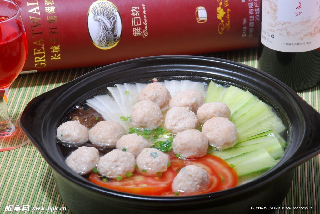 菜品 三線肉丸