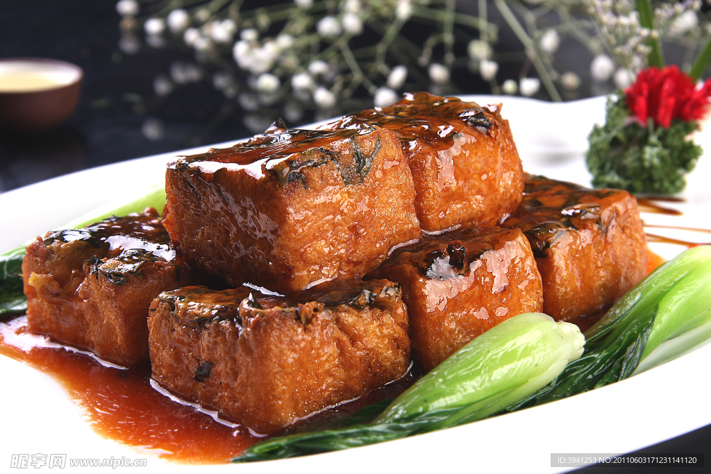 鮑汁豆腐