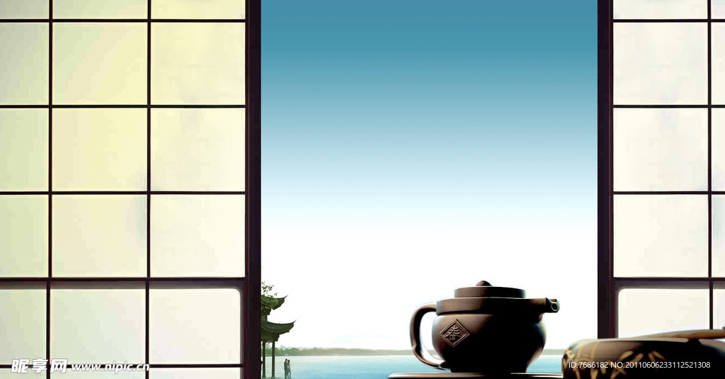 湖邊風(fēng)景