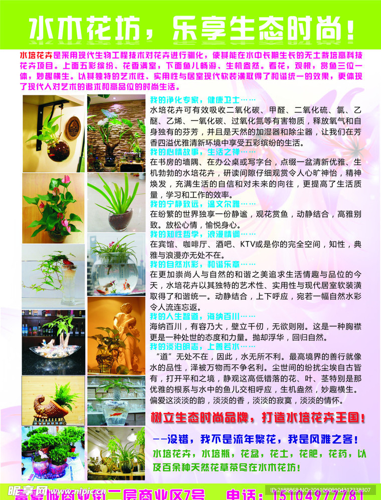 花坊宣传