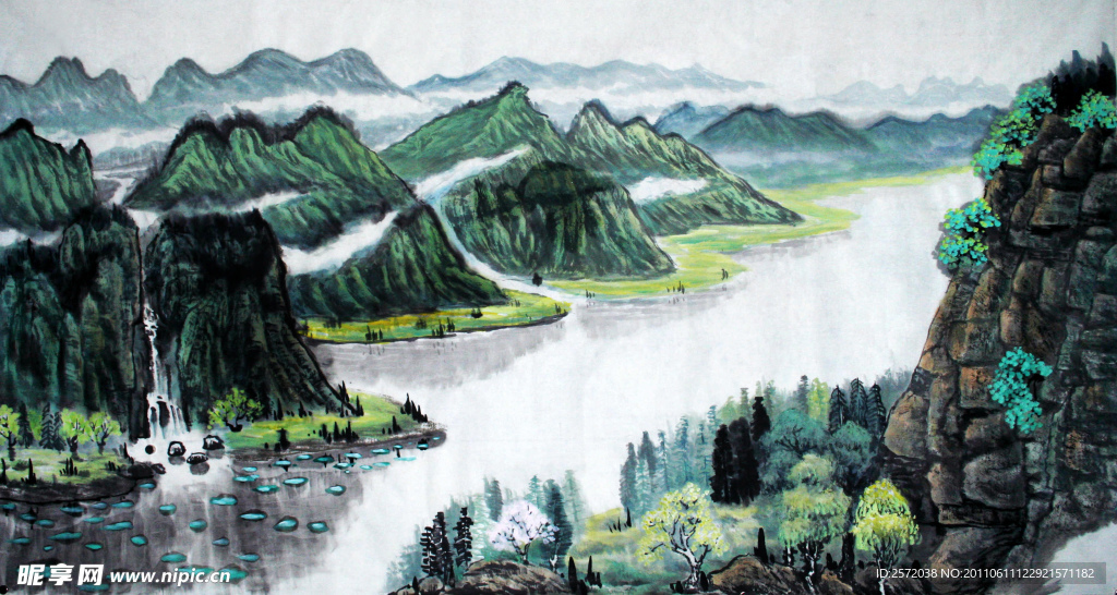 山青水秀