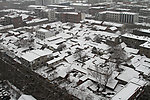 雪中古城