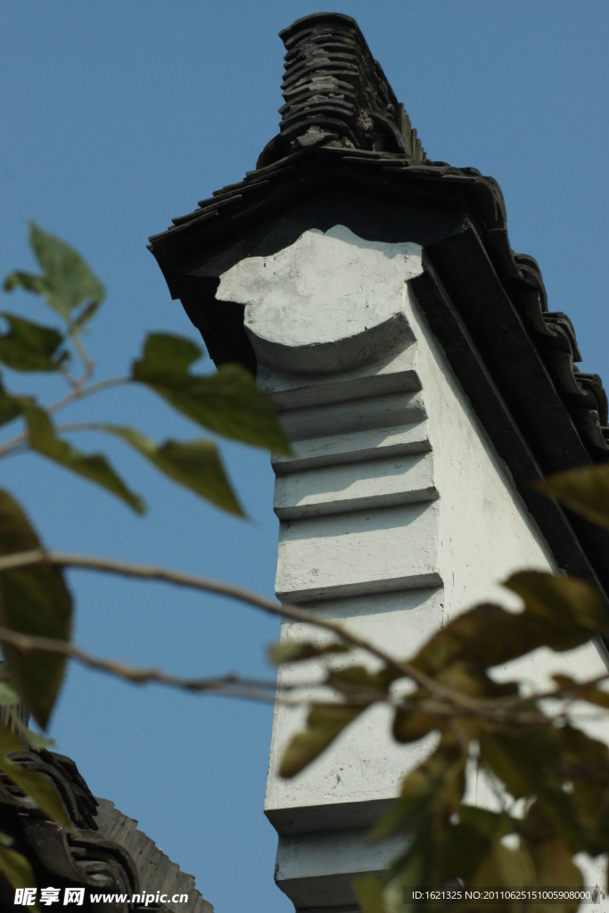 白墻黑瓦 江南建筑