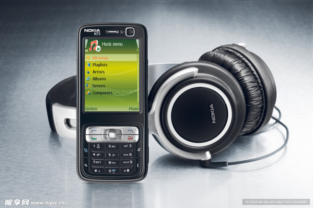 诺基亚 N73 手机带耳麦