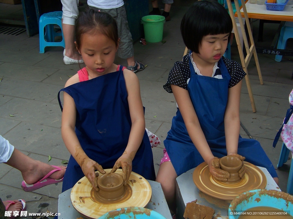 儿童陶艺手工