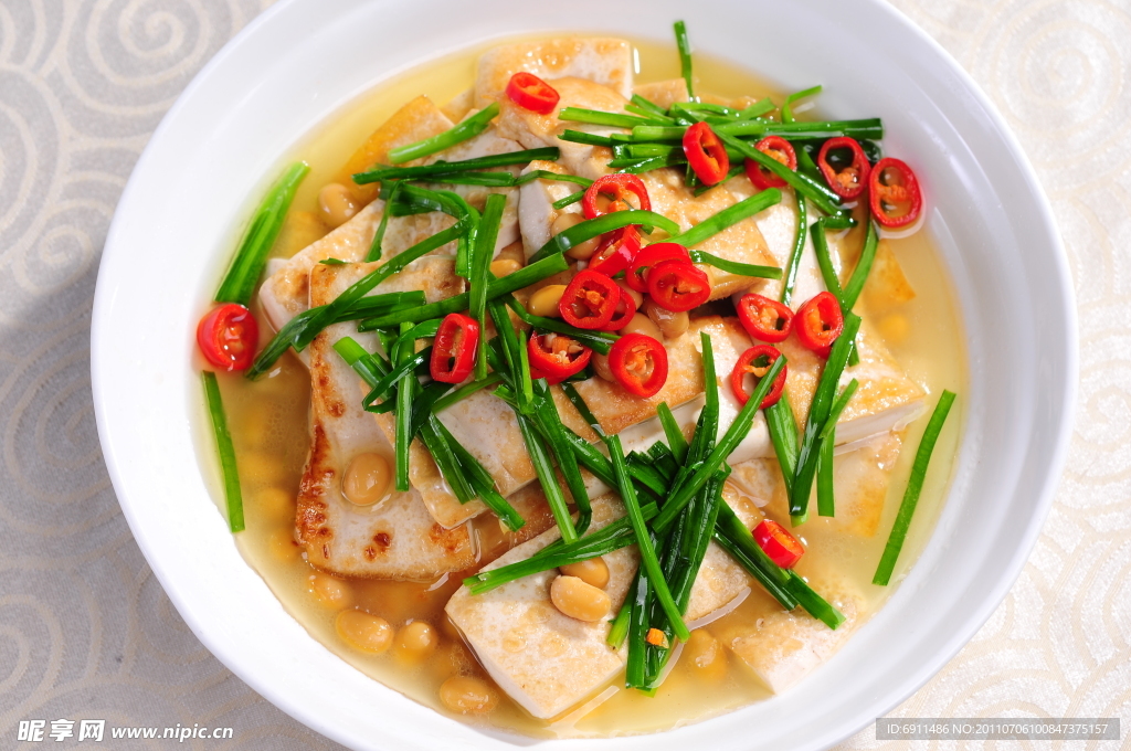原味煎豆腐