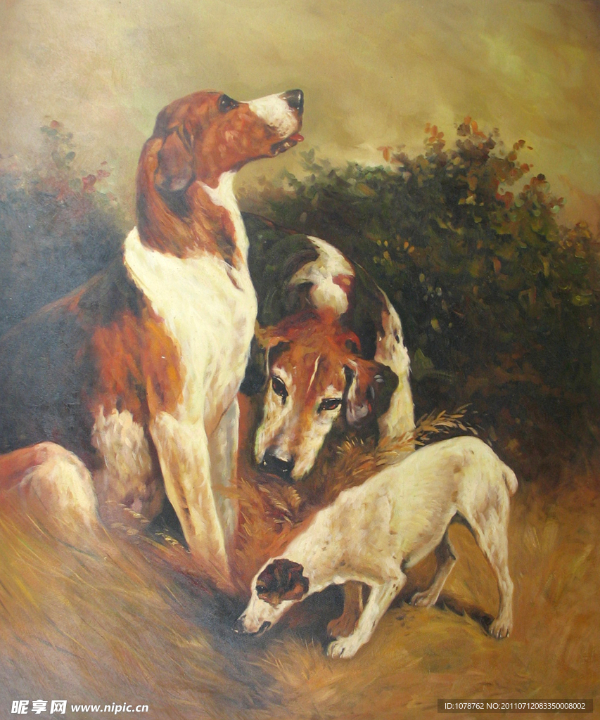 動物風(fēng)格油畫