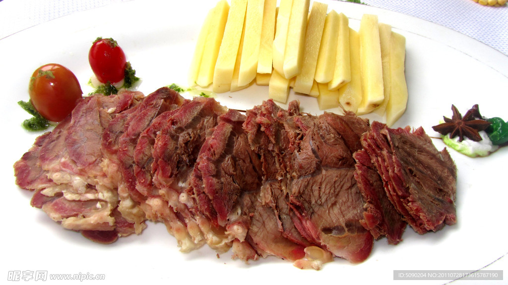 秘制鹿腿肉