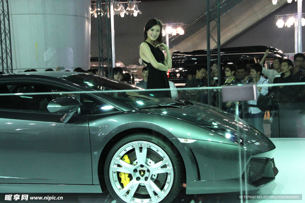 車展車模