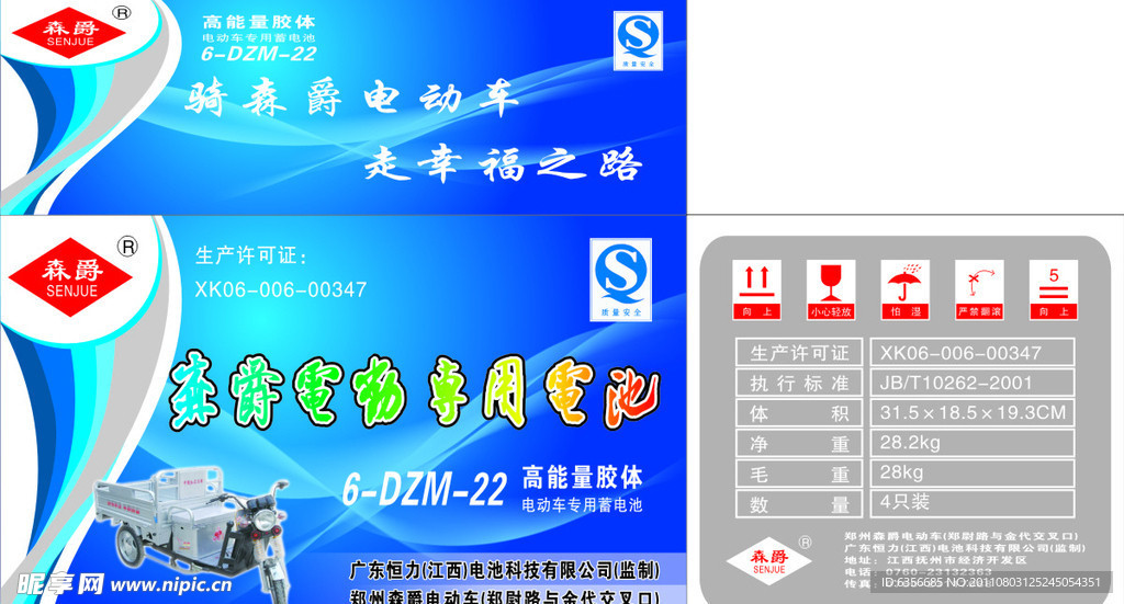 電動車包裝