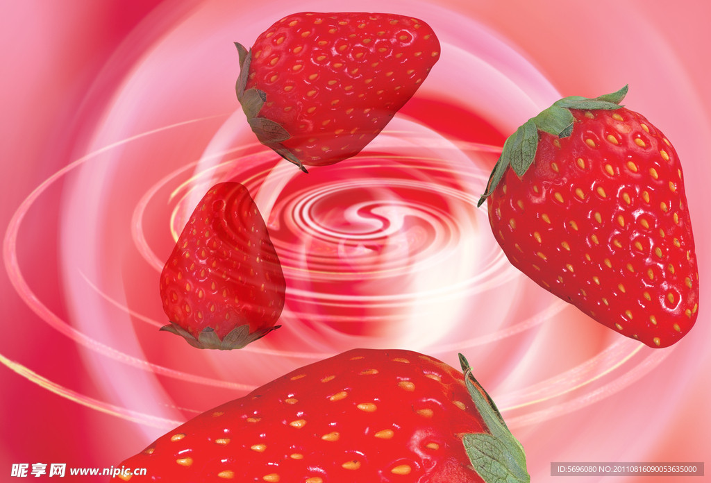 数码合成草莓