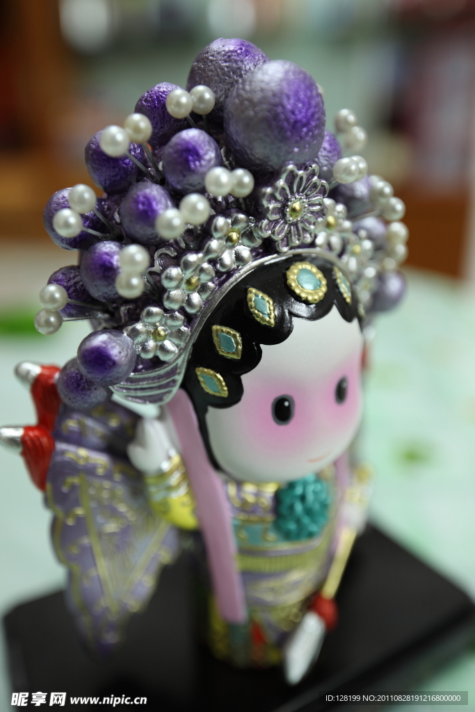 花旦木偶 工藝品