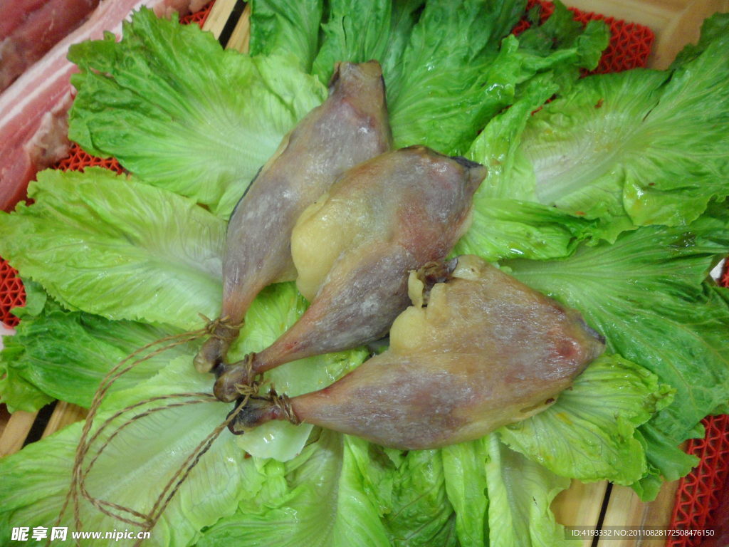 香蠟鴨腿