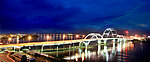 吉安大桥夜景