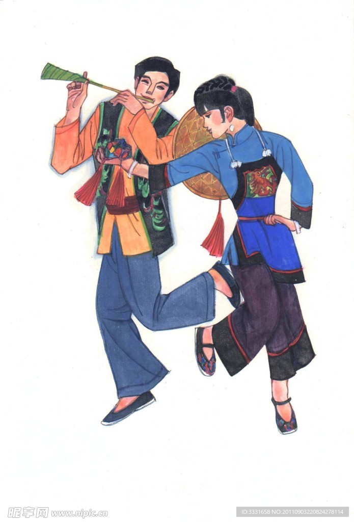 少數民族壯族