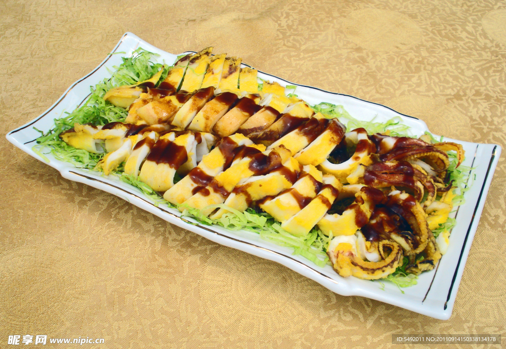 燒汁鮮魷
