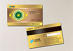 VIP金卡 會員卡模板