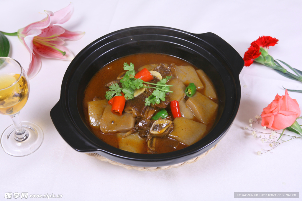磨芋燒牛排