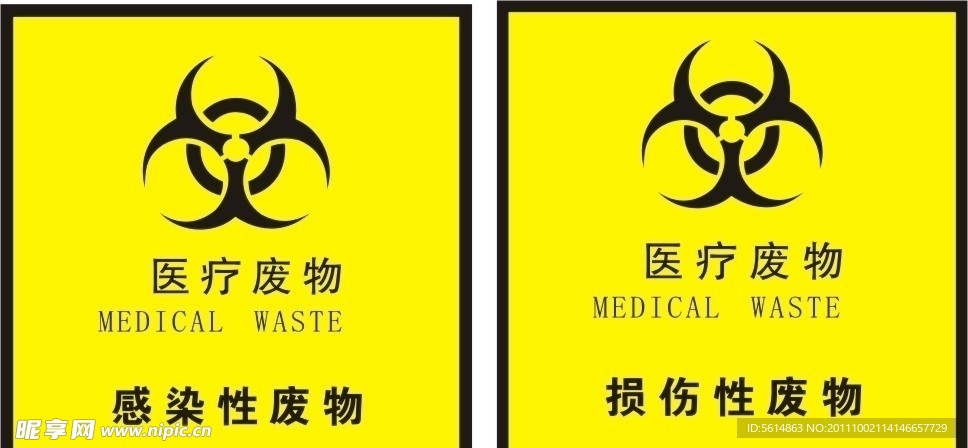 医疗废物标示