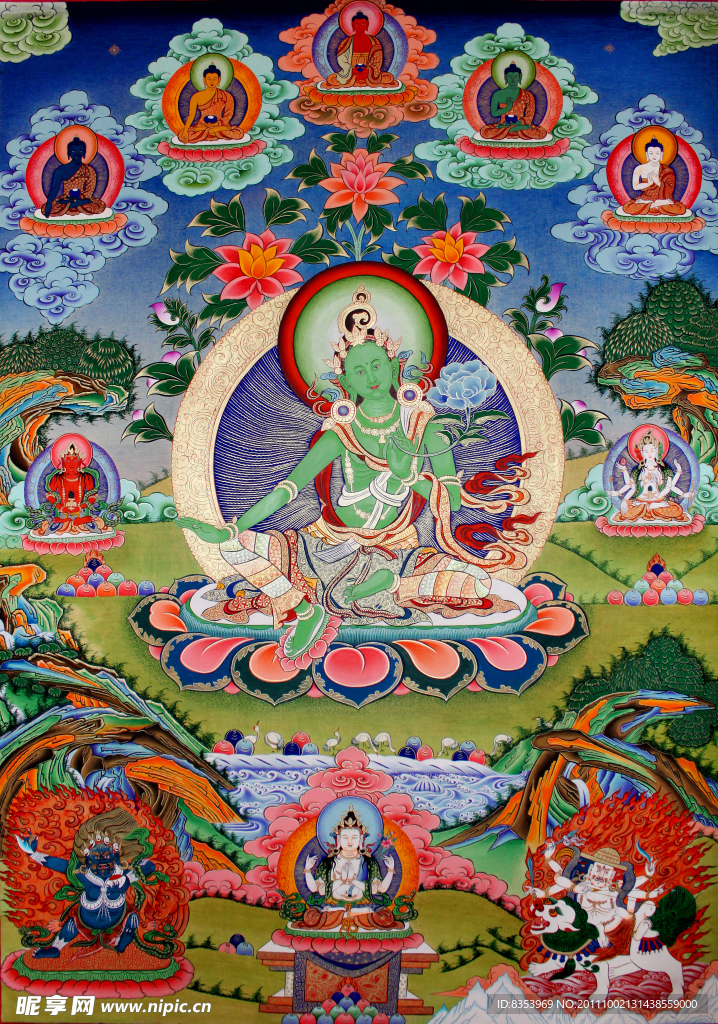 綠度母