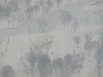 公園如畫雪景