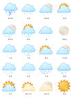天氣氣象圖標