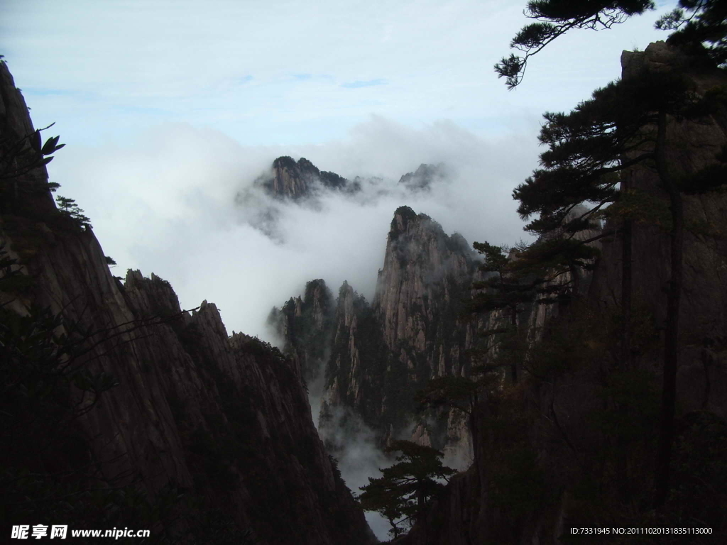 大山云霧
