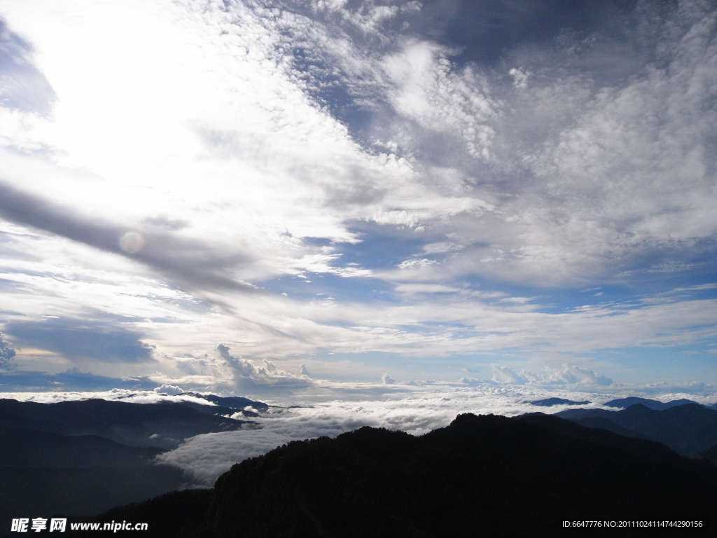 高山云海