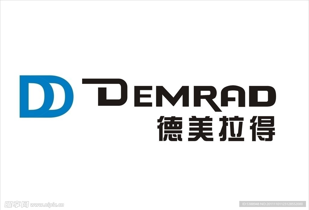 德美拉得logo矢量圖
