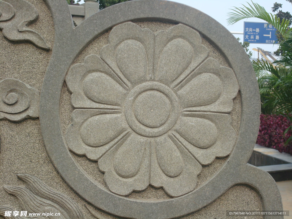 建筑花紋