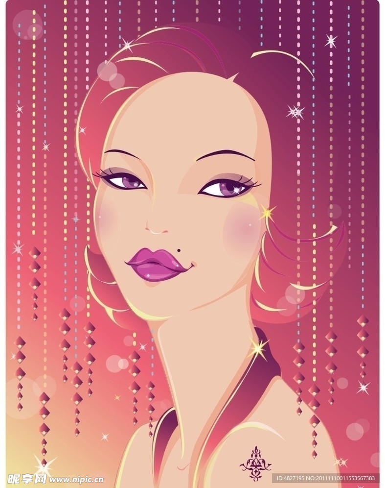 美女