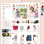 韩国时尚服饰个性网店网页模板