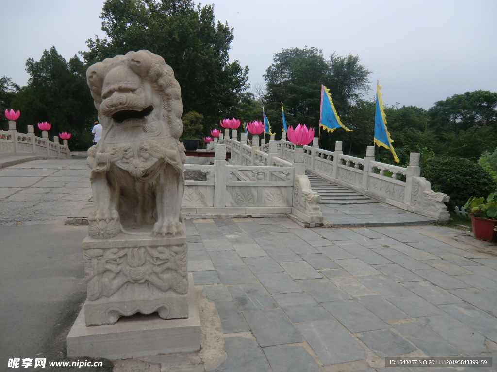 石獅子石橋